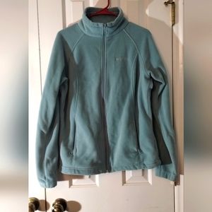 Green Columbia Zip Up Jacket - Size Large